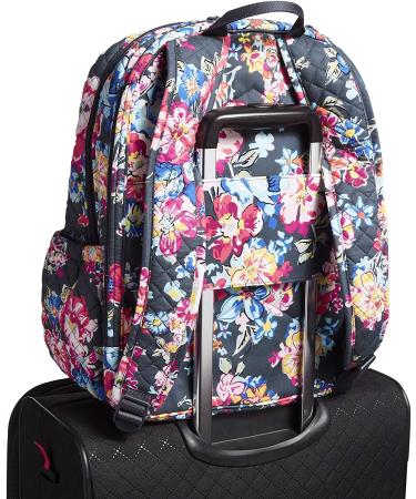 Vera Bradley Pretty Posies Campus Backpack | Women's Cotton | One Size - Buy Online on GoSupps.com