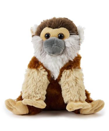 Zappi Co Plush Children's Stuffed Soft Cuddly Plush Toy-Part of Safari Animals Collection Perfect for Kids (36cm Length) (Squirrel Monkey)