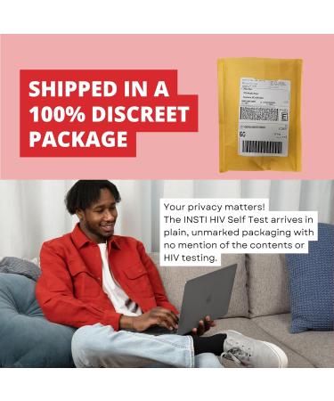 INSTI HIV Self-Test Rapid HIV Test Kit At Home with 1-Minute Results Easy and Discreet At Home Testing. - Buy Online on GoSupps.com