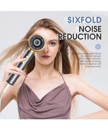 2000W Journey Hair Dryer - Professional Negative Ion Hair Dryer with Nozzle & Diffuser | 2 Speed & 3 Temperature Settings - Buy Online on GoSupps.com