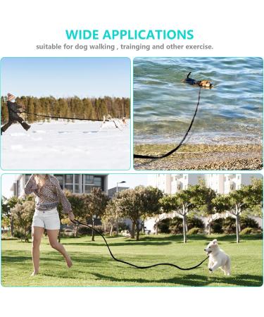 Shop Iokheira Waterproof Dog Leash - Padded Handle Strong Recall 20m | Ideal for Training Tracking & Camping - Buy Online on GoSupps.com