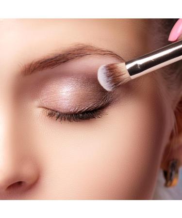 KISS NEW YORK Dual Ended Eyeshadow Brush - Angled & Large for Precise Shaping Smudging & Blending - International Shipping Available - Buy Online on GoSupps.com