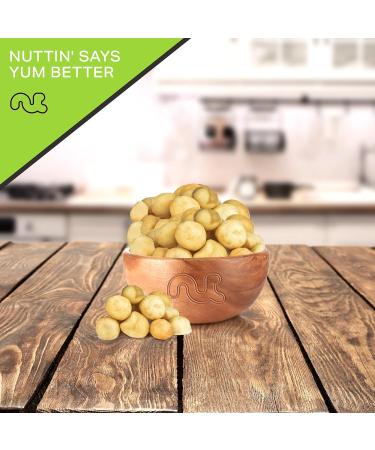 Organic Raw Macadamia Nuts - Unsalted, Superior Quality, 3 LB Bulk Pack - Fresh & Delicious Protein Snack - Keto, Vegan, Kosher - Buy Online on GoSupps.com