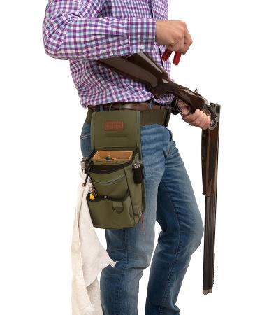 Allen Company Triumph Rip-Stop Double Compartment Shell Bag with 52 Waist Belt - Olive Green | Holds 50 Empty Hulls - Buy Online on GoSupps.com