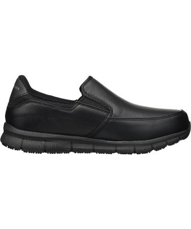 Skechers Women's Nampa-annod Food Service Shoe 10 Wide Black - Slip-Resistant & Comfortable - Buy Online on GoSupps.com