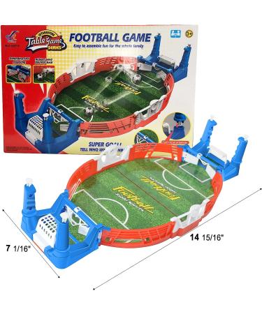 Mini Foosball Tabletop Game - Fun Indoor Soccer Pinball for Adults and Kids - Buy Online on GoSupps.com