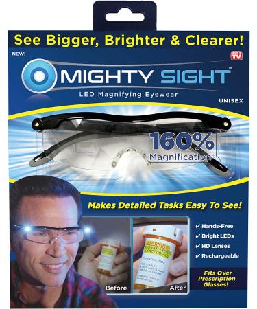 Ontel Mighty Sight LED Magnifying Eyewear - 1 Count - Buy Online on GoSupps.com