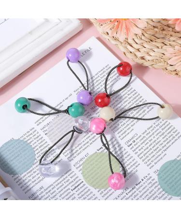 24 Pieces Ball Hair Ties Hair Balls for Girls Hair 20mm Large Elastic Hair Ties with Balls Twin Bead Bubble Hair Ties Colorful 80s 90s Hair Elastic Accessories Ball Hair Ties for Kids Girls Women - Buy Online on GoSupps.com