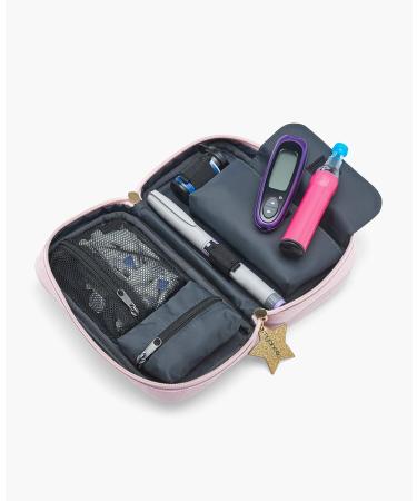 Myabetic Unicorn Diabetes Case - Glucose Meter, Glucagon, Test Strips, Lancing Device - Insulated - Buy Online on GoSupps.com
