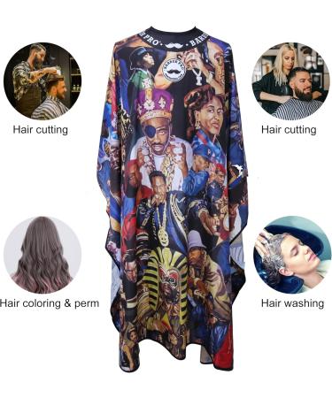 Professional Hair Cutting Barber Cape | Salon Accessories for Home & Studio | Premium Haircut Cape - Buy Online on GoSupps.com