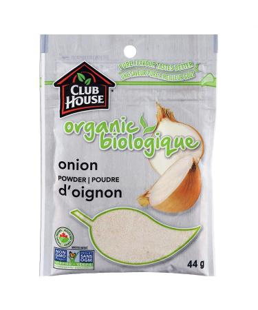 Club House Quality Natural Herbs & Spices Organic Onion Powder 44g 44 g (Pack of 1)