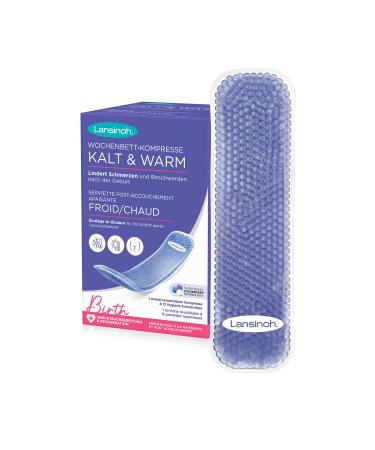 Lansinoh Postpartum Compress Cold & Warm - relieves pain and discomfort after birth - Buy Online on GoSupps.com