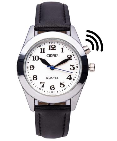 Large Talking Watch for Visually impaired, Blind (Black)