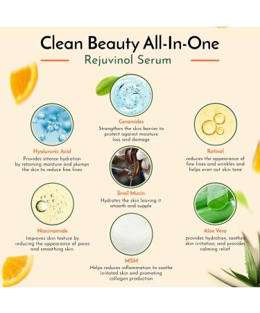 Snail Mucin Anti-Aging Facial Serum | Vitamin C Hyaluronic Acid Niacinamide Retinol | Pack of 2 - Moisturizing Glass Skin Serum for Radiant Glow - Buy Online on GoSupps.com