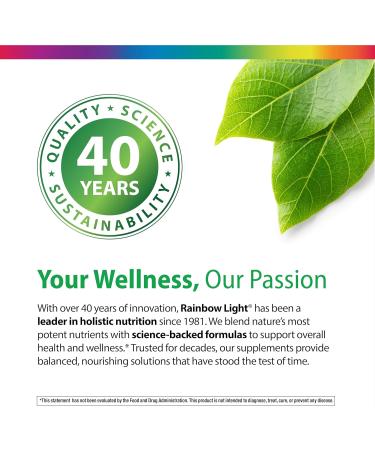 Rainbow Light Mushroom Power Supplement | 60 Capsules | Complex Made with 10 Potent Mushrooms | Includes Lions Mane Chaga Shiitake Reishi & More | Non-GMO and Gluten Free - Buy Online on GoSupps.com