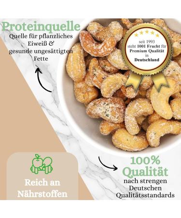  1001 Frucht 1001 Frucht - Wasabi Style Cashew Seeds - 250 grams - Whole Cashew Seeds refined with a blend of spicy wasabi spices - pure snacking pleasure - Buy Online on GoSupps.com