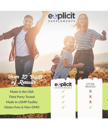 Quad Magnesium Complex Supplement - 500mg of Magnesium Glycinate Malate Oxide & Citrate for Support of Muscles Sleep Energy & Relaxation - High Absorption with Aquamin - 60 Capsules - Buy Online on GoSupps.com