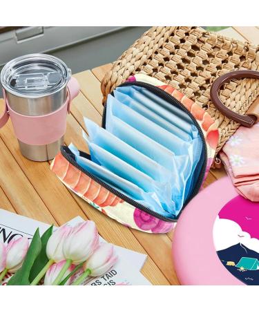 Portable Women's Binding Bags | Menstrual Cup Pockets & Pads | Colorful Accessories for Teenage Girls - Buy Online on GoSupps.com