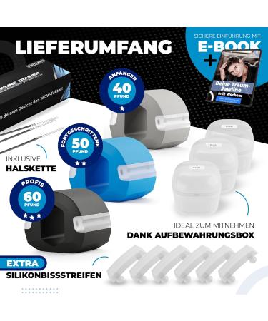 Sheflakind Jawline Trainer - Optimize Your Jawline & Reduce Double Chin | Includes Practice Book for Men & Women - Buy Online on GoSupps.com