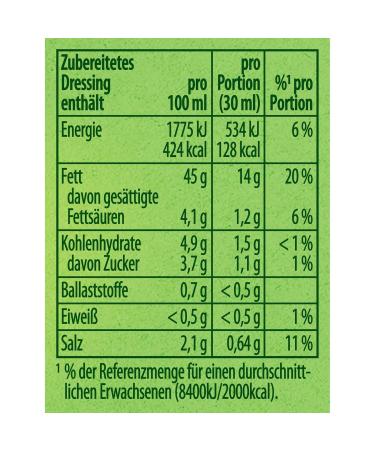 Buy Knorr Salad Dressing Dill Herbs - 15 Natural Portions for Delicious Salads | International Shipping - Buy Online on GoSupps.com