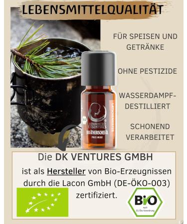 Organic Mountain Pine Oil Essential Oil (Pinus Mugo) - Wild Growth from Austria 10ml - Premium Aromatherapy for Relaxation & Wellness - Buy Online on GoSupps.com