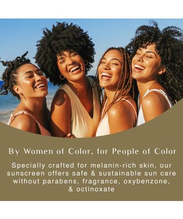 Black Girl Sunscreen Men's SPF 30 Sunscreen for Face & Body - Moisturizing Skin Protection for Men, Clear Sunscreen Lotion, Travel Size, No White Cast for Melanin Rich Skin, Infused with Hops- 3 fl oz - Buy Online on GoSupps.com