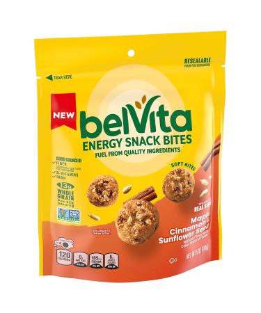 belVita Energy Snack Bites Maple Cinnamon and Sunflower Seed 6-5 oz Bags - Buy Online on GoSupps.com