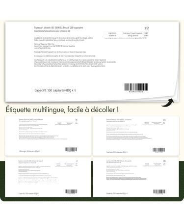 Swanson Vitamin D3 50mcg (2000 IU) Deposit 1 Capsule Every 2 Days 250 Capsules High Dosed Soy Free Gluten Free Non-GMO - Buy Online on GoSupps.com