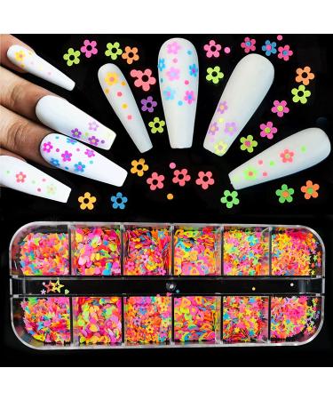 Bellelfin Chunky Nail Glitter | Holographic Mixed Shapes for Nail Art & Resin Projects - Buy Online on GoSupps.com