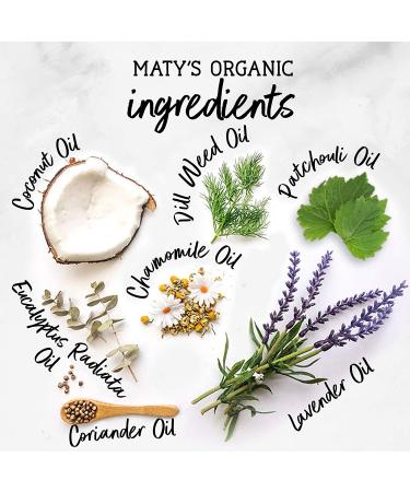 Maty's Organic Baby Chest Rub - USDA Certified, Petroleum Free - 1.5 oz - Buy Online on GoSupps.com