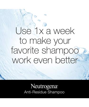 Neutrogena Anti-Residue Shampoo for All Hair Types - 6 fl oz (175 ml) - Buy Online on GoSupps.com