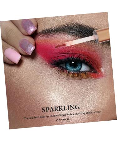 HAPINARY 5pcs Eye Glitter Shimmer Eye Shadow Metallic Glitter Glitter Flakes Liquid - Buy Online on GoSupps.com