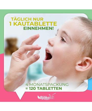 Zinc Tablets for Children - 120 Days Supply | Immune Support | 100% Vegan & Sugar-Free | 6 mg Zinc Vitamins - Buy Online on GoSupps.com