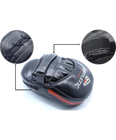 GRITLETIC Curved Adjustable Boxing Mitts - Martial Arts Training Equipment for Men, Women, and Kids - Buy Online on GoSupps.com