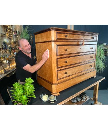 Premium Beeswax Furniture Polishing Kit | Complete Care for Antique & Mid-Century Furniture - International Shipping Available - Buy Online on GoSupps.com