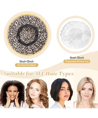 Flaxseed Deep Conditioning Heat Cap - Boloye Cordless Microwave Hot Cap for Natural Curly Hair Care (Leopard, 10 PCS) - Buy Online on GoSupps.com