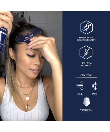 KeraFiber Professional Hair Fibres - Natural Keratin Building Fibres, 28g Light Brown (1 Pack) - Instantly Achieve Full Head of Hair in 30 Seconds - Buy Online on GoSupps.com