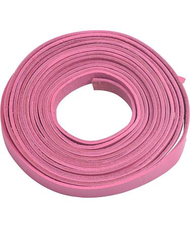 KONMAY 3 Meters Pink Soft Flat Cowhide Leather Lacing Strips 10.0x2.0mm - Buy Online on GoSupps.com