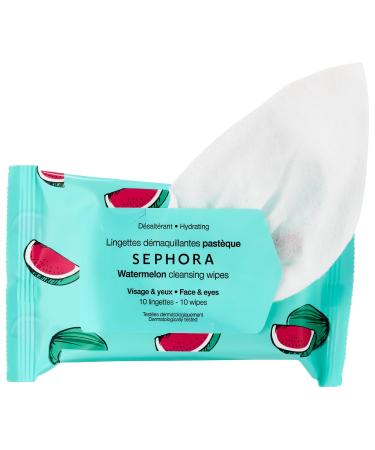 Sephora Watermelon Cleansing Wipes (Travel Size)
