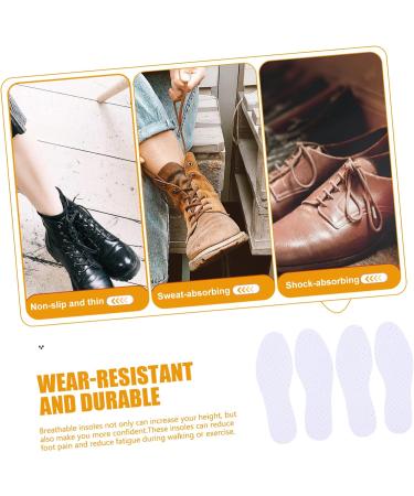 FRCOLOR 8 Pairs Sweat-Absorbing Thin Insoles - Breathable Shockproof Shoe Pads for Sports & Everyday Use | Enhance Comfort & Performance - Buy Online on GoSupps.com