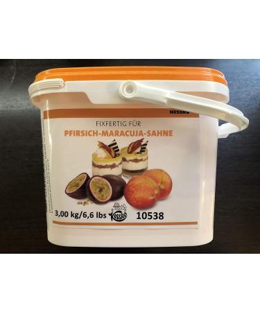 Peach-Passion Fruit Kessko Cream Stock 900g - Premium Cream Stand & Stiffener for Baking | Buy Online Internationally - Buy Online on GoSupps.com