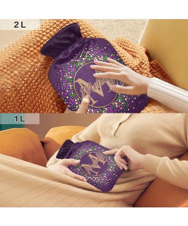 Personalized 2L Hot Water Bottle | Pain Relief Heating Pillow for Cramps - Individual Warm Stitching - Buy Online on GoSupps.com