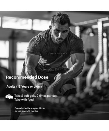 CONFIDENT SPORTS CLA (Conjugated Linoleic Acid) 1000 mg - 90 Softgels 90 count (Pack of 1) - Buy Online on GoSupps.com