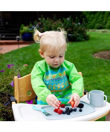 Green Sprouts Mini Platemat for 6+ Months - Gray Baby Mat - Buy Online on GoSupps.com