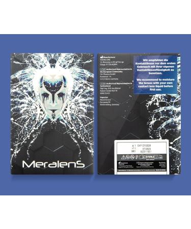 Buy Colored Blue Contact Lenses | Anime Werewolf Blue Circle Lenses | No Prescription | Opaque Intense Colors | Free Lens Case | Perfect for Halloween & Carnival - Heroes Of Cosplay - Buy Online on GoSupps.com