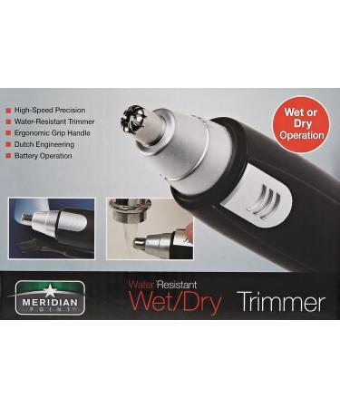 Water Resistant Wet/Dry Ear Nose Hair Trimmer - Precision Grooming for Men & Women - Buy Online on GoSupps.com