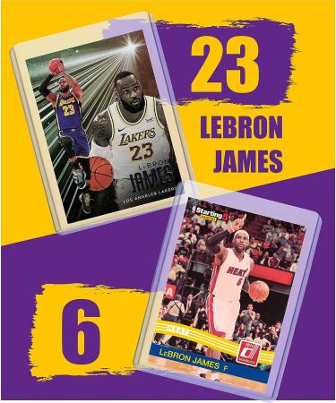 Lebron James Basketball Cards Bundle - Lakers, Cavaliers, Heat - MVP #23 Trading Cards (4-pack) - Buy Online on GoSupps.com