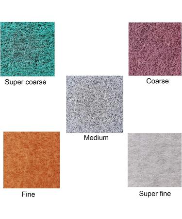 Tonmp 15 Pack Hand Pads Coarse, Medium, Fine, Superfine Assortment for Garden & Automotive Tools - 6 x 9 Inch - Buy Online on GoSupps.com