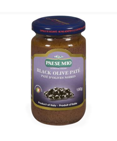 PAESE MIO Black Olive Pate 190 Grams