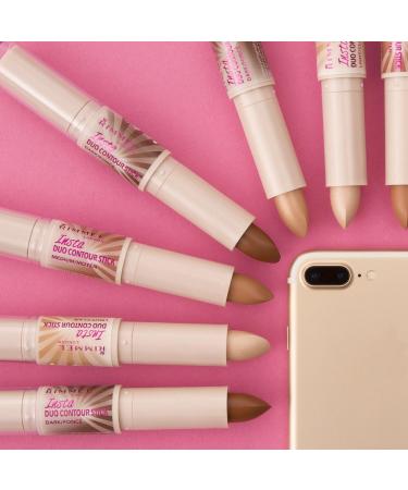 Rimmel London Insta Duo Contour Stick Light 8g - Contouring Makeup Stick - Buy Online on GoSupps.com